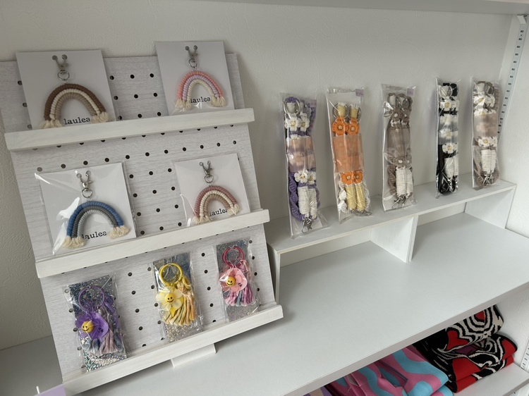 「マクラメハンドメイド　Laulea」　販売開始